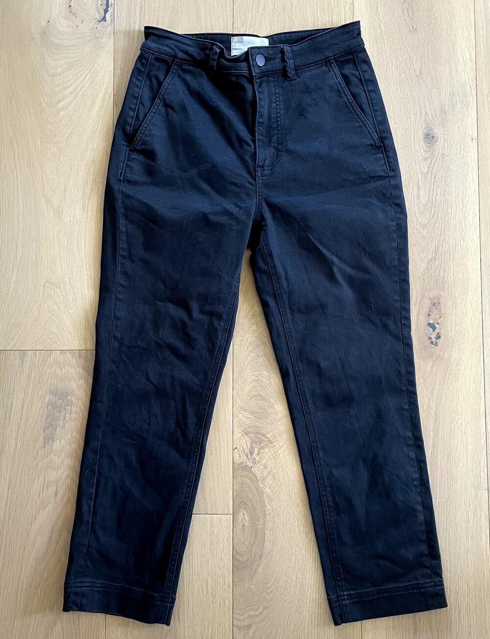Everlane Cropped Slim Pants Black Size 2